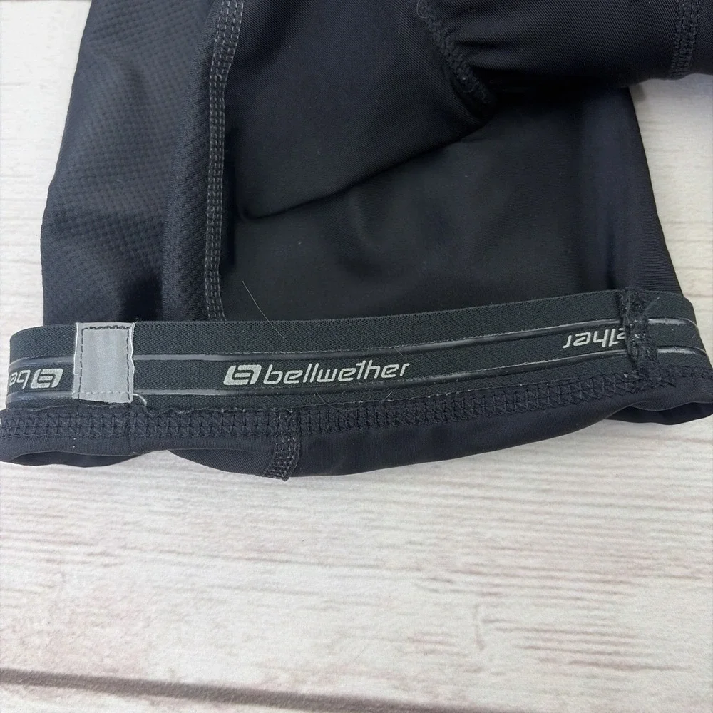 Bellwether Cycling Shorts Men's Large Black Nylon Spandex Blend Excellent